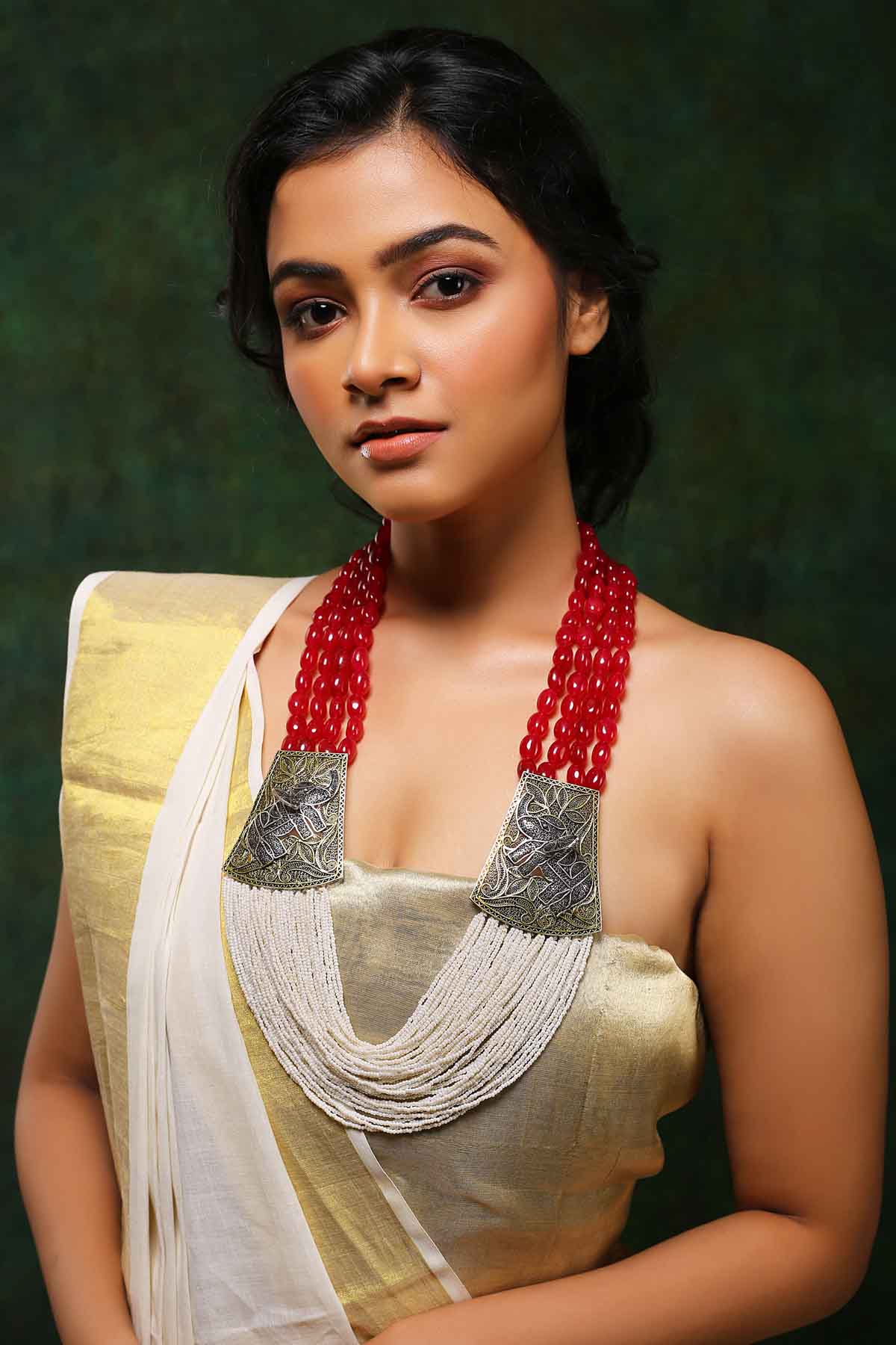 Buy Filigree Beaded Necklace Online